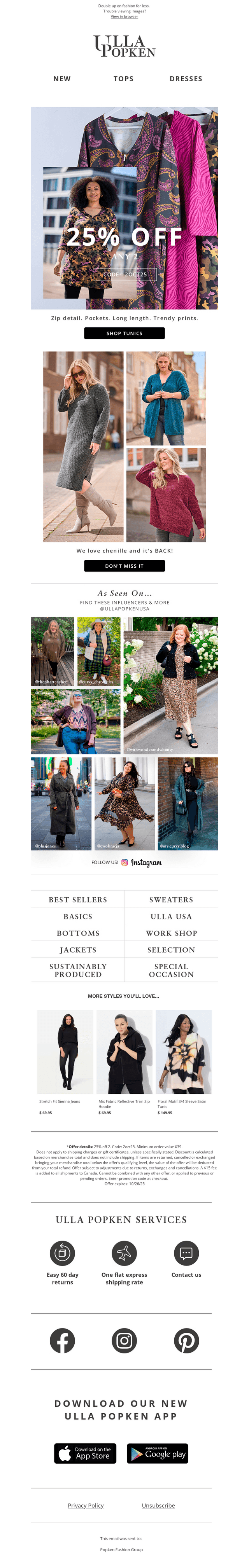 Save 25% When You Style in Twos: