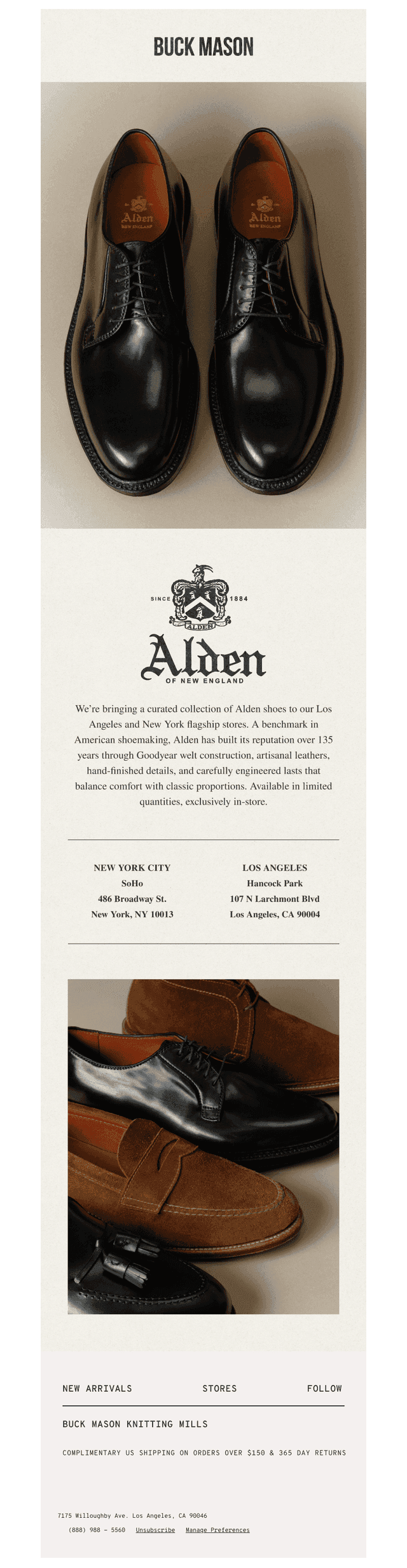 Alden Footwear