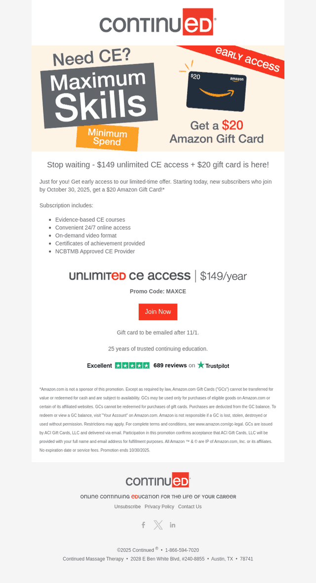 Hi there, your early access is here