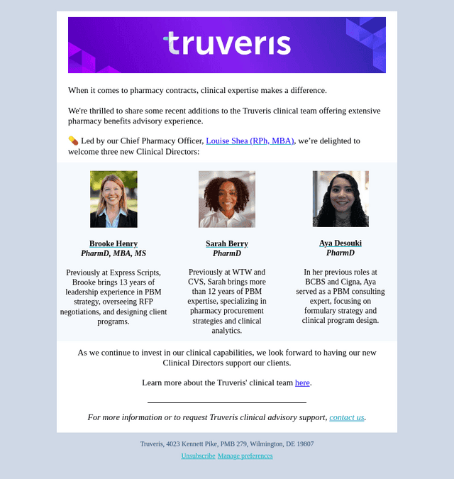 New: Expanded Clinical Resources at Truveris
