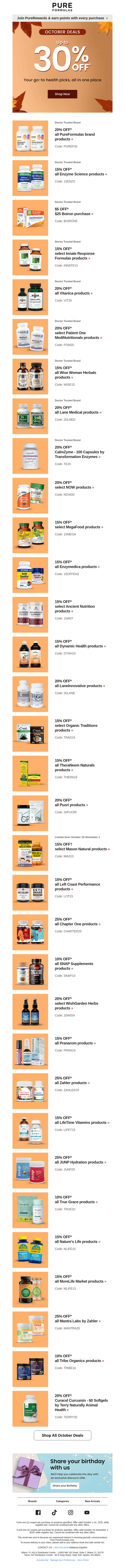 Save on your October must-haves 🕷️