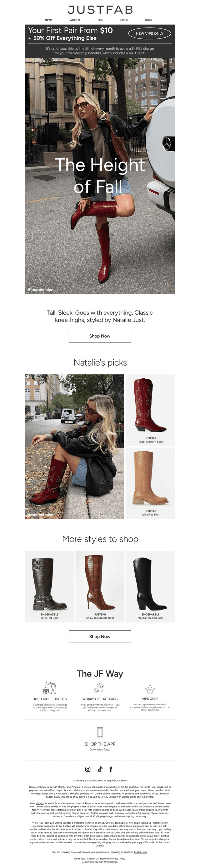 Fall Boots Seen on @mariejust 🖤