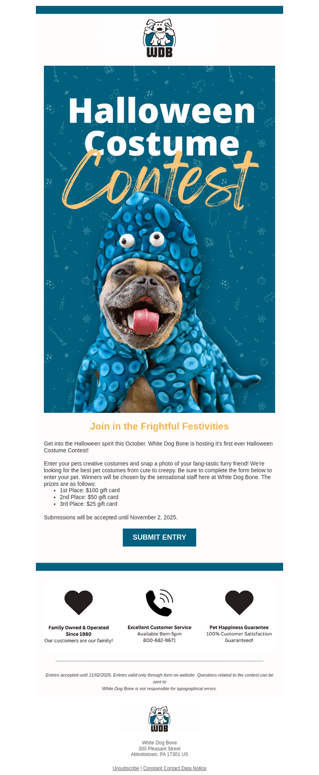 Halloween Costume Contest
