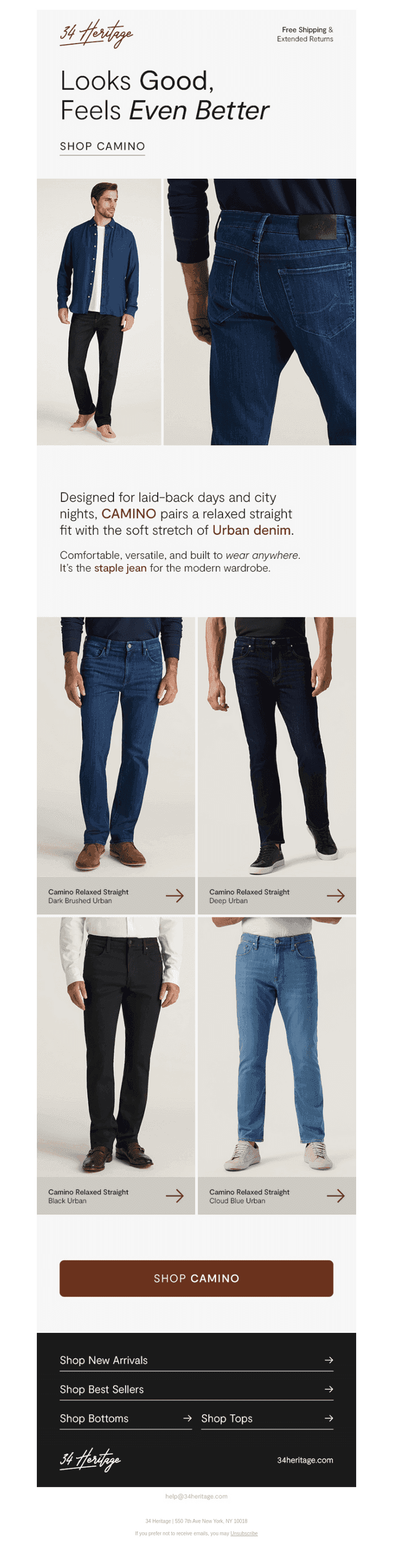 Modern Camino Jeans