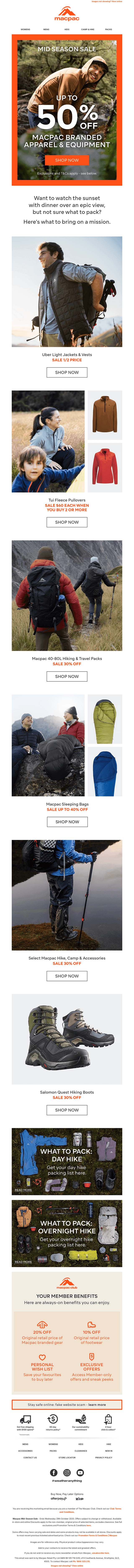 Going hiking? Here's what to pack