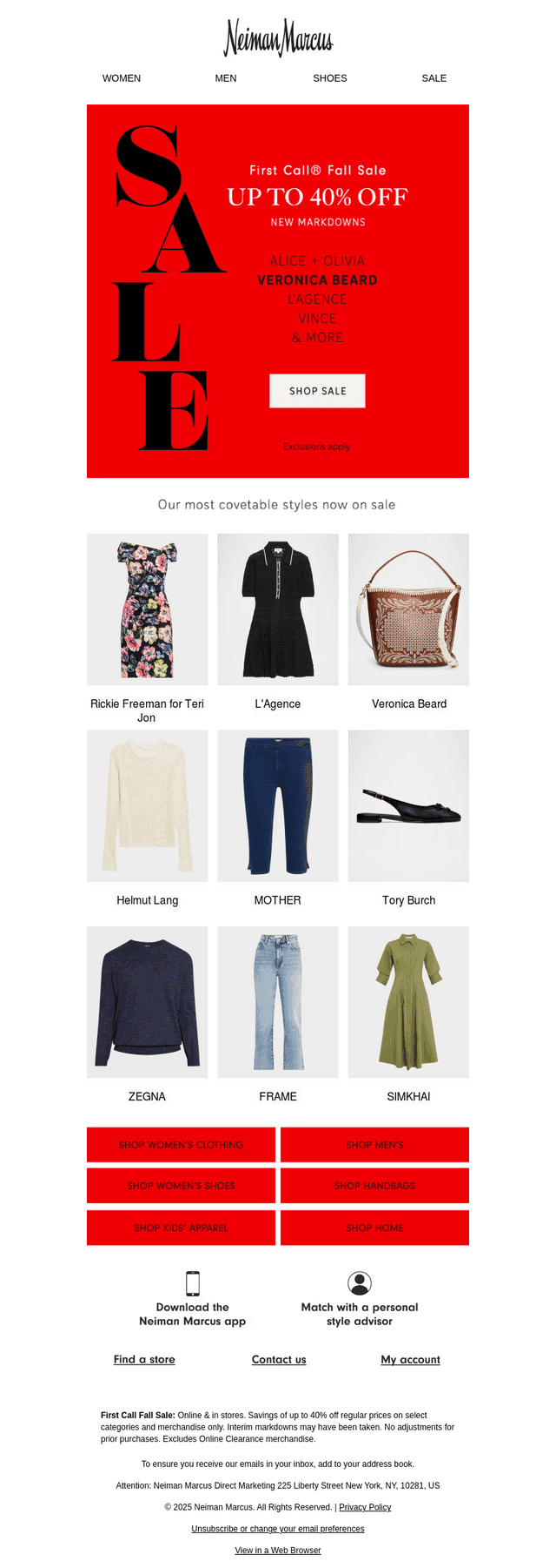 First Call Fall Sale: Up to 40% off!