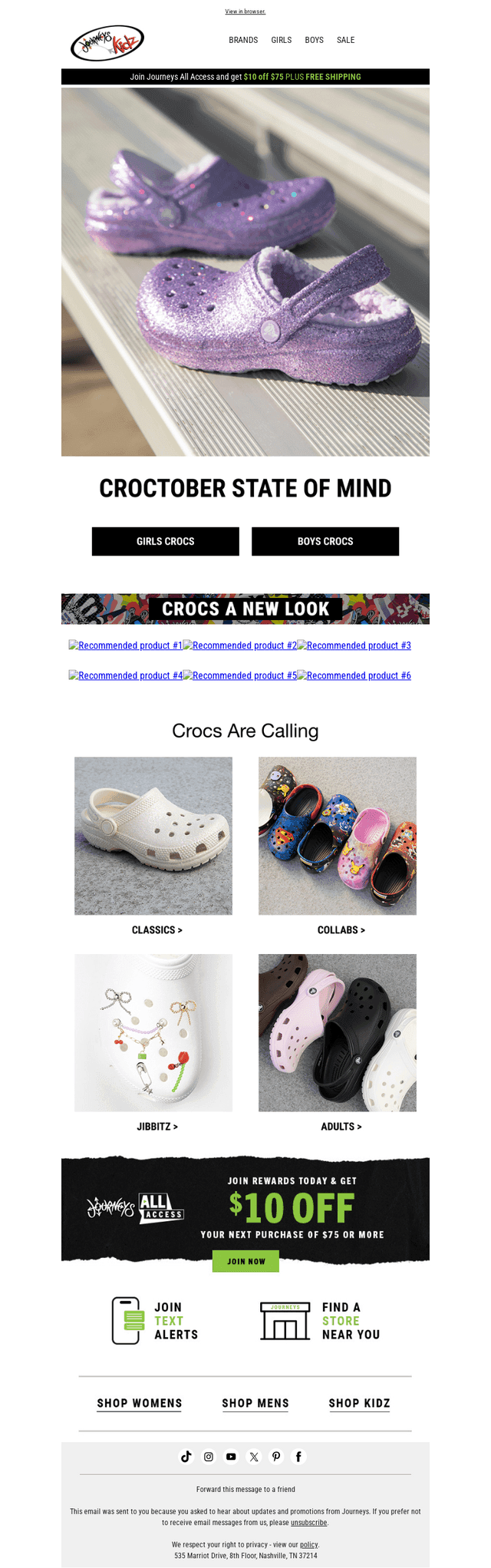 , Spend Croctober in style 🐊