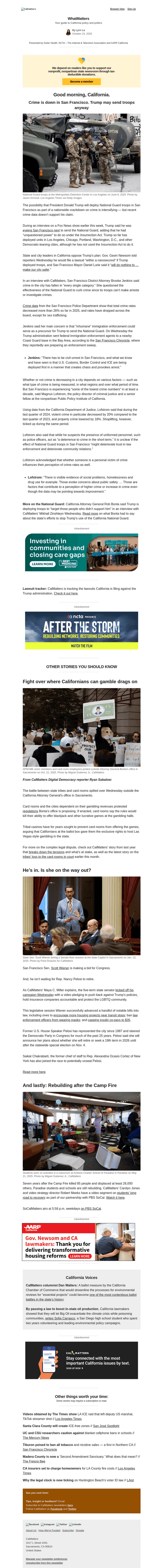 Calm email from Thu, Oct 23, 2025