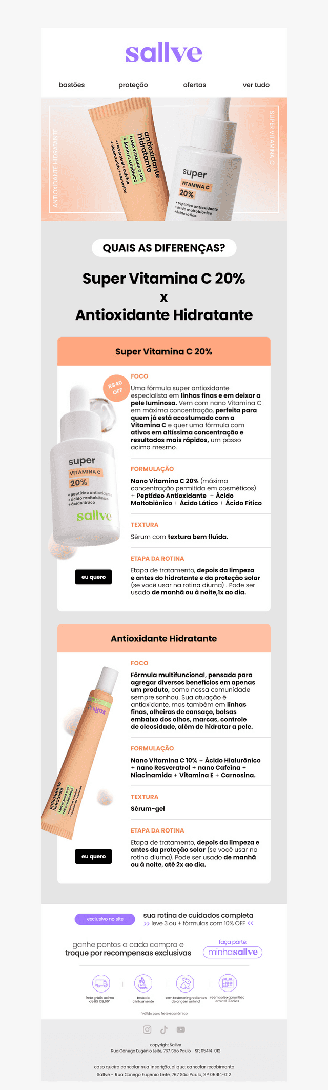 Em busca da Vitamina C ideal 🕵️🧡