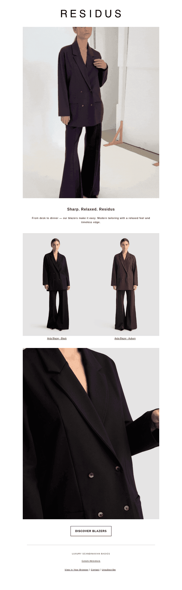 WE MAKE BLAZERS EASY