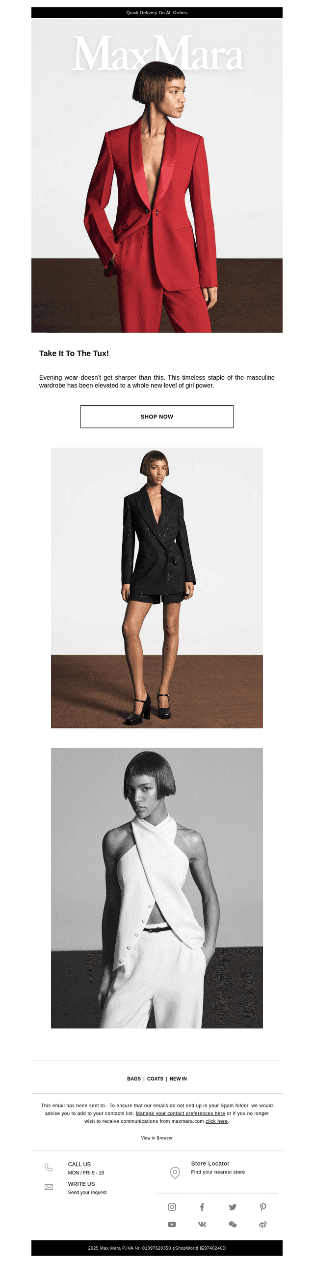 Fall in love with the timeless Tux