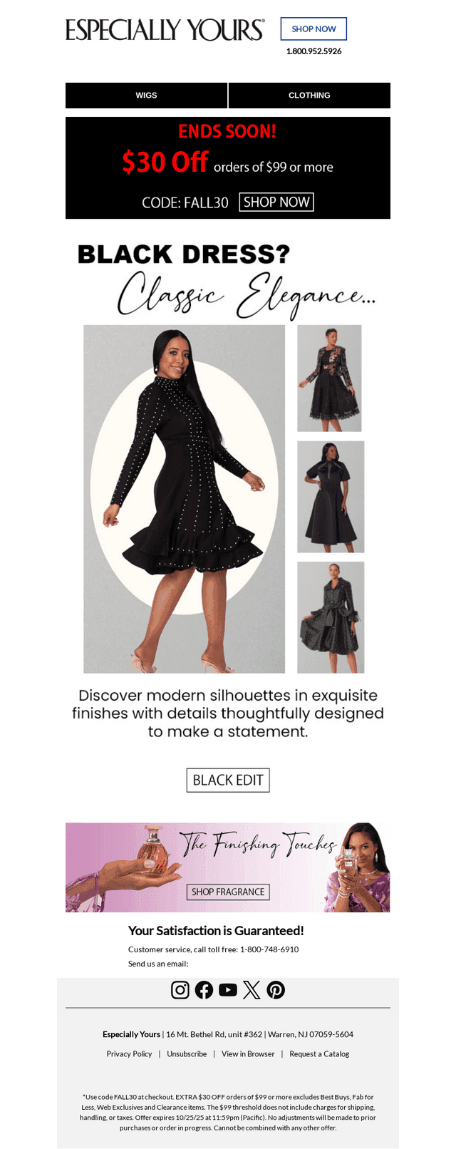 Look Fabulous and can SAVE $30 too!
