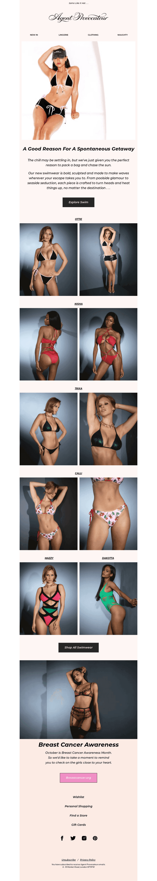 Sun, Sea & Something Provocative | Explore The Latest Swim