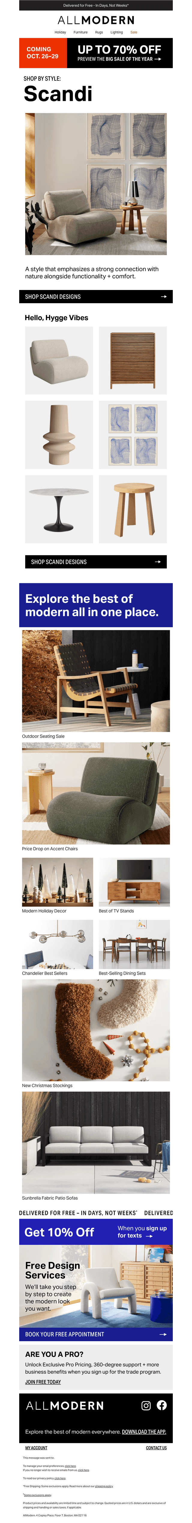 shop by style: Scandi →