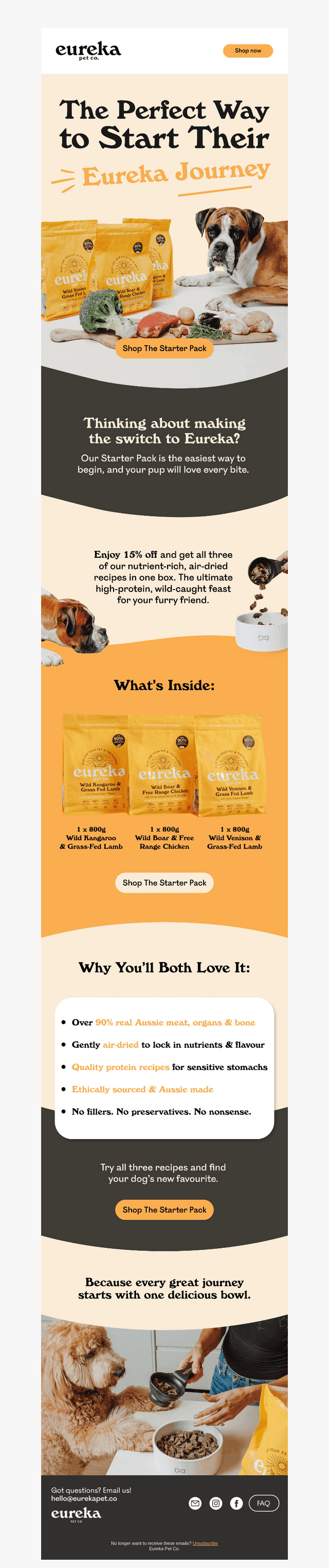 Start The Eureka Journey | Save 15%