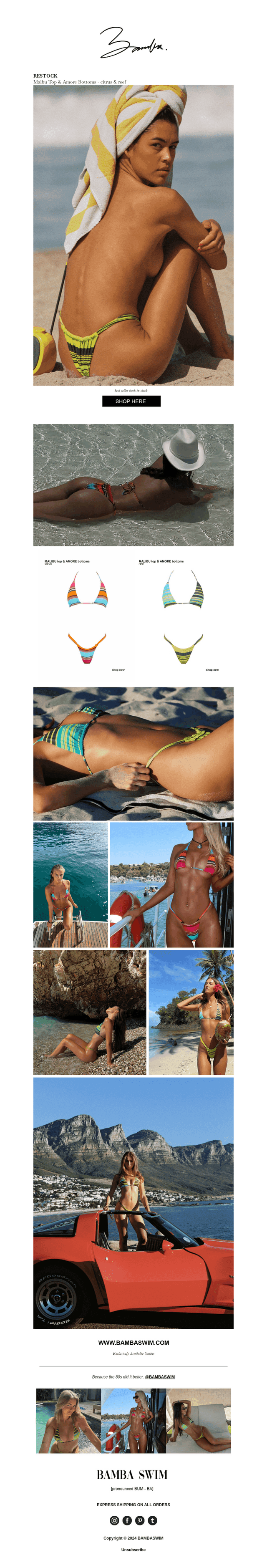 BACK IN STOCK: Reef & Citrus