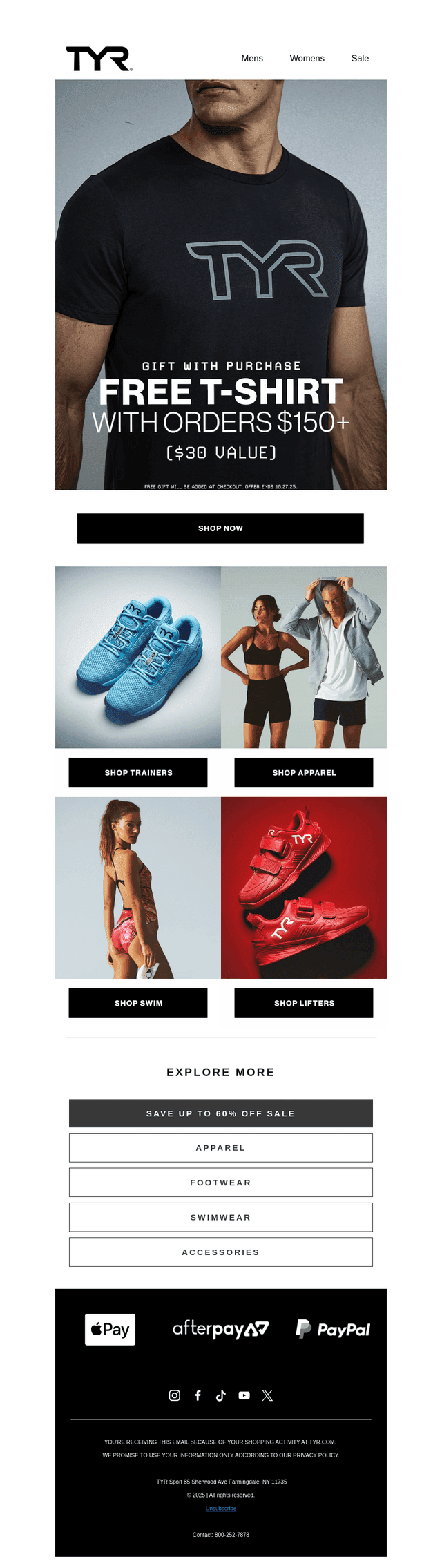 Free Gift Alert 🎁  On All Orders $150+