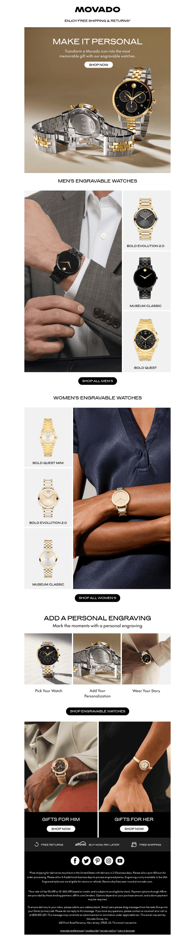 Etched in Time: Engravable Watches