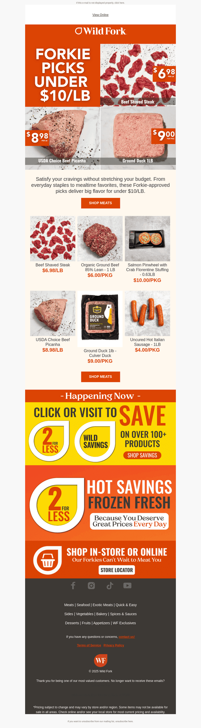 🍴 Forkie Picks Under $10/LB Are Here!