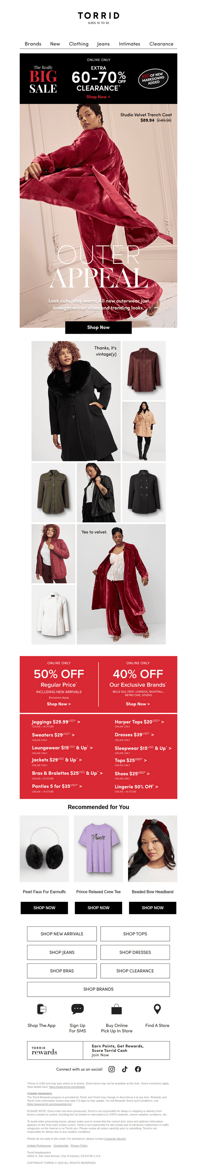 NEW outerwear just dropped!