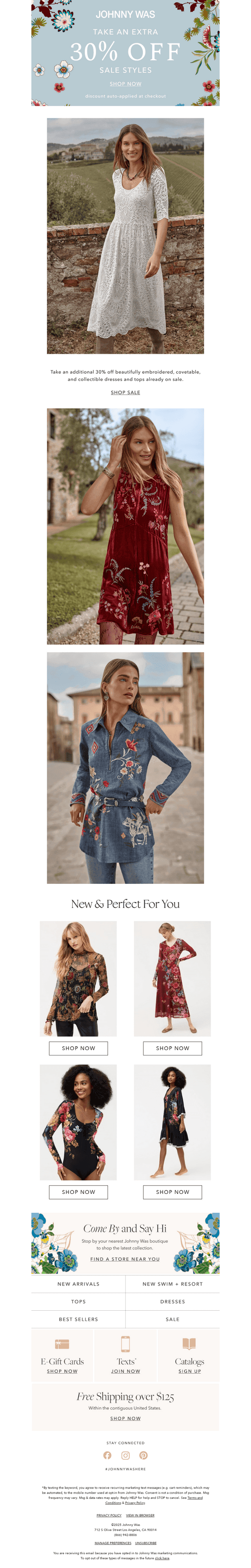 Take an Extra 30% Off Sale