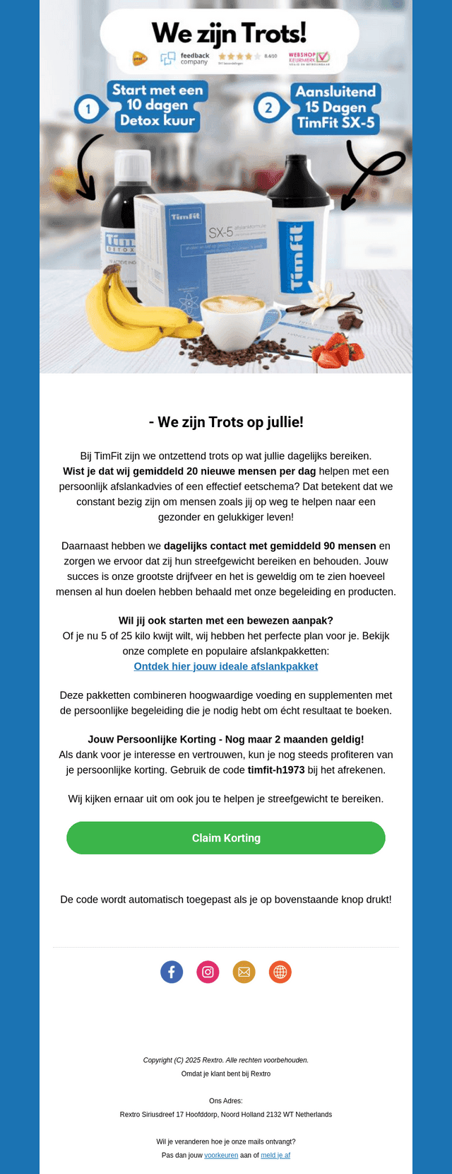 We zijn Trots op Jullie!