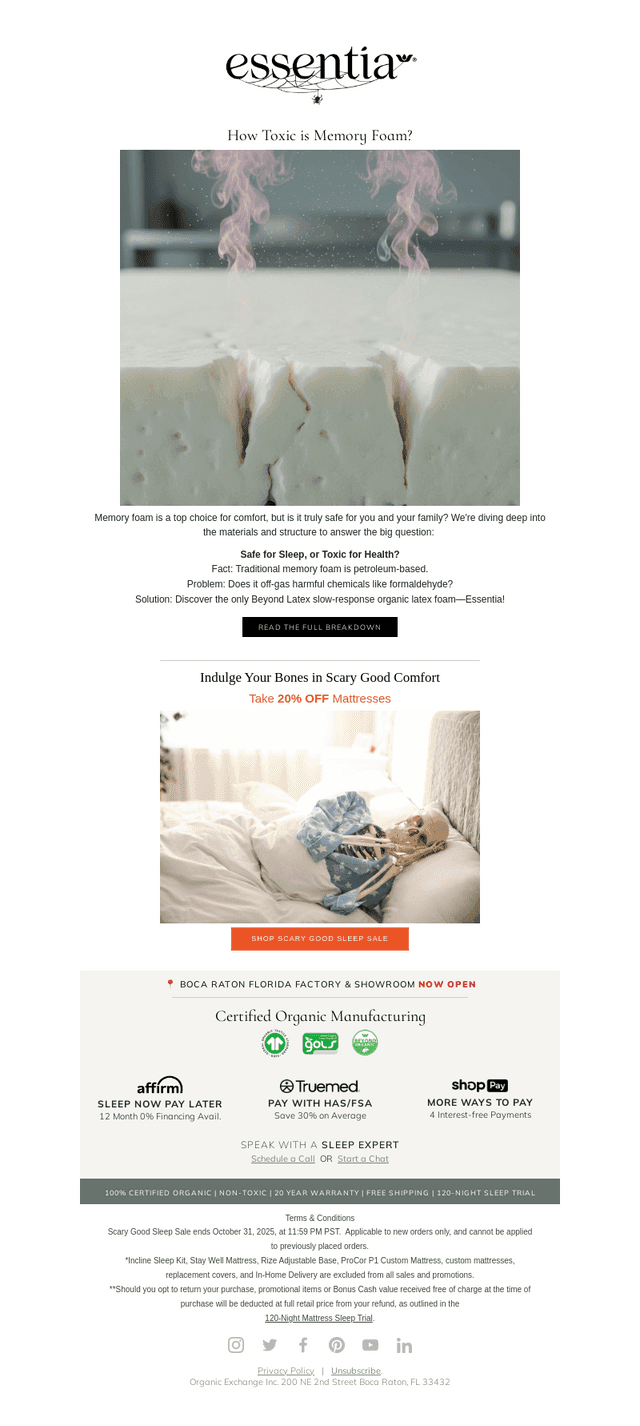 How Toxic is Memory Foam? ⚠️