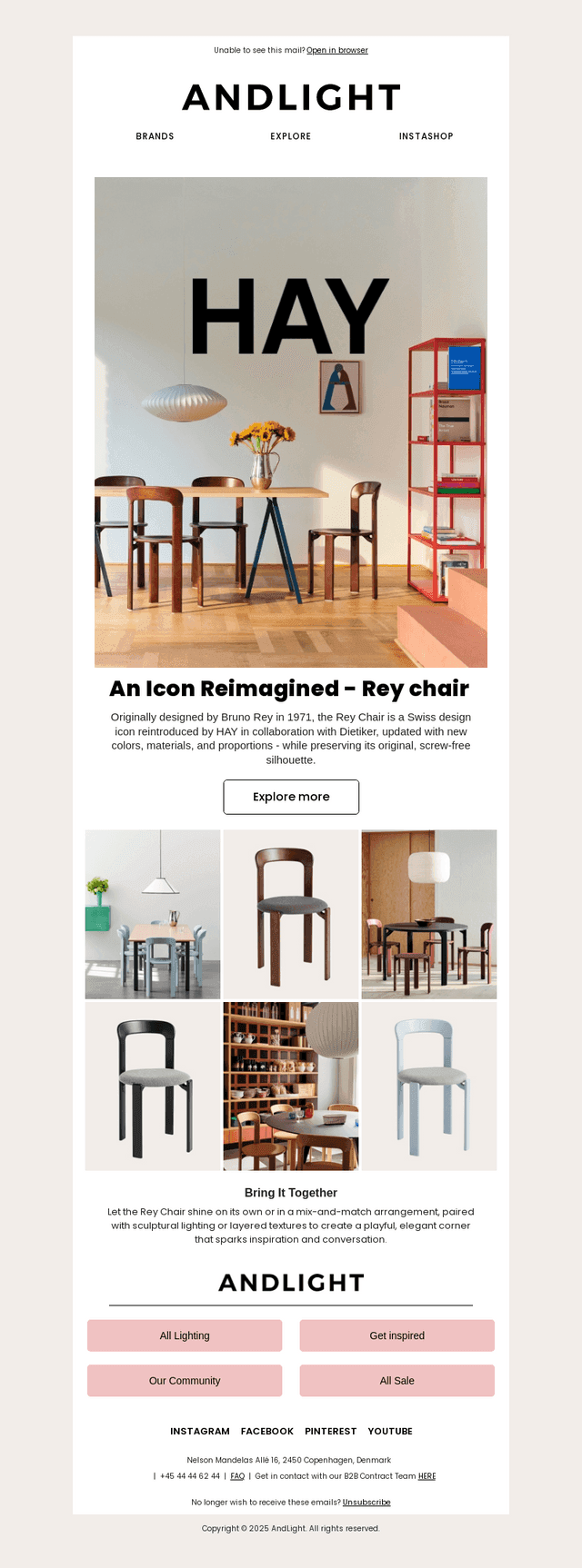 A Classic Returns - Rey Chair | HAY