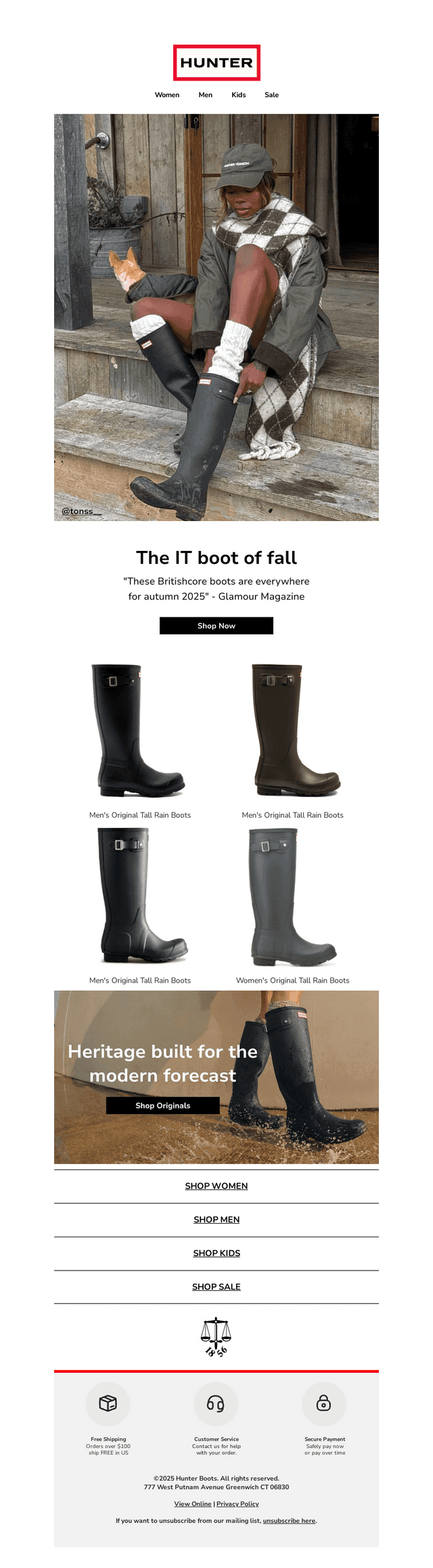 The IT boot of fall