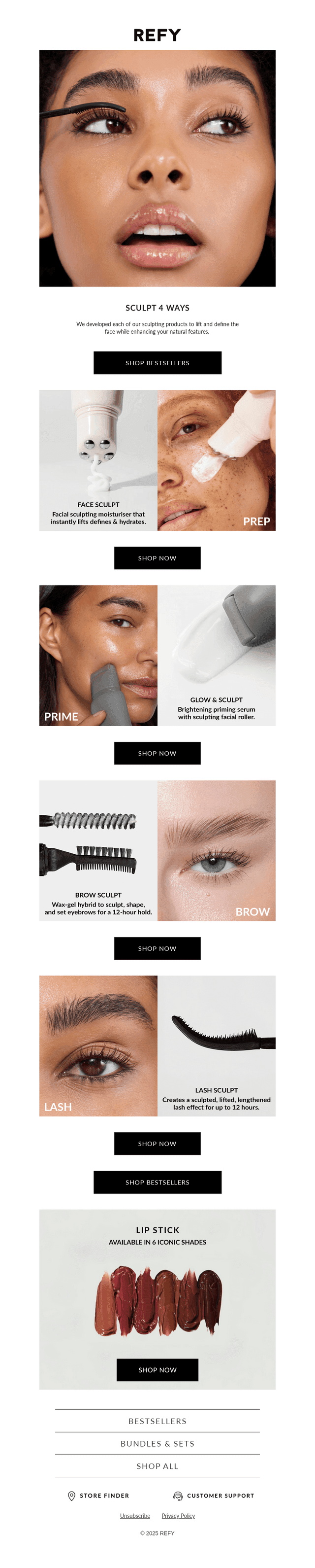 Four ways to sculpt