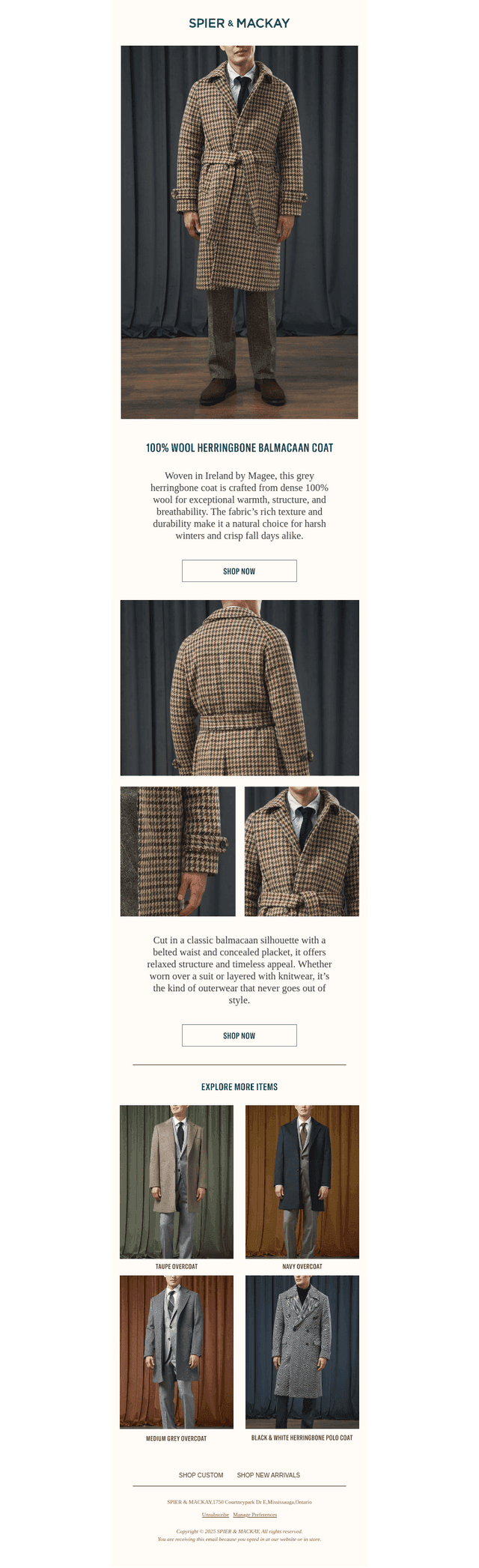The Timeless Balmacaan Coat