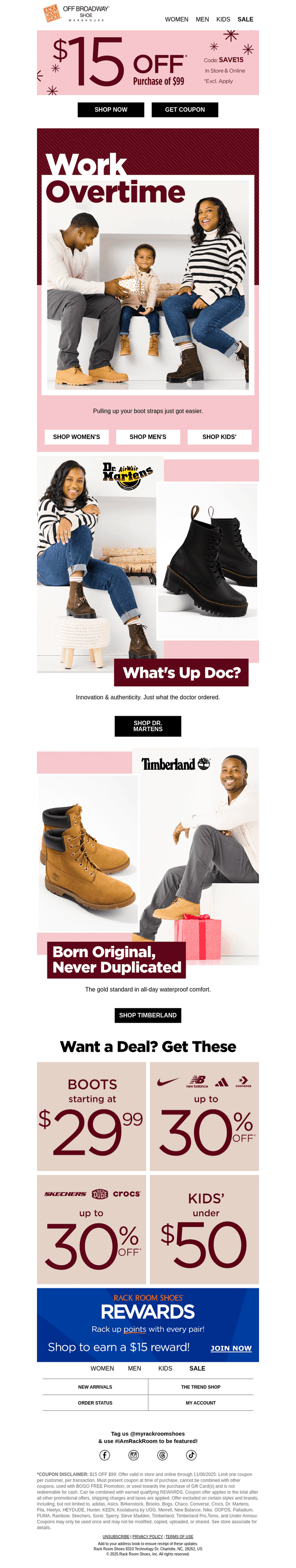 Hit Checkout: $15 OFF