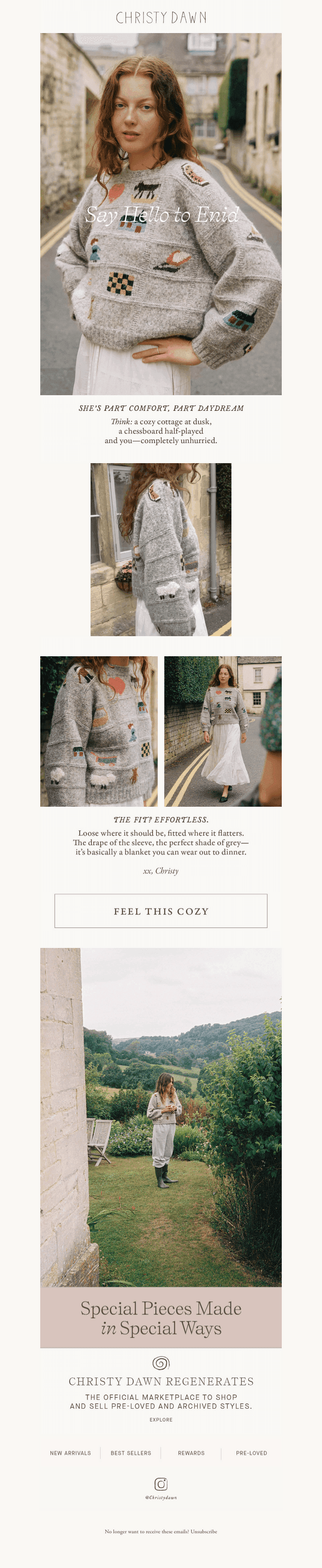 Mini Launch: The Coziest Sweater Ever!