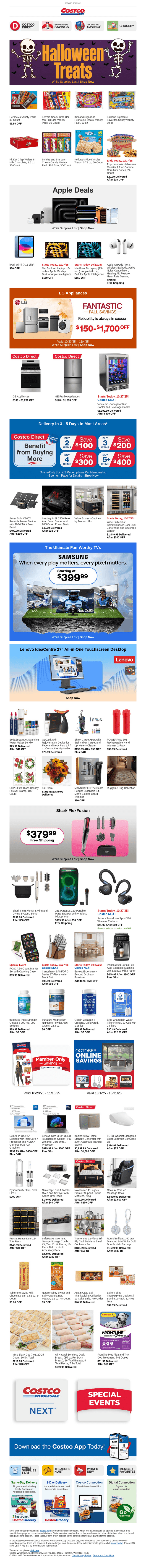 COS email from Mon, Oct 27, 2025
