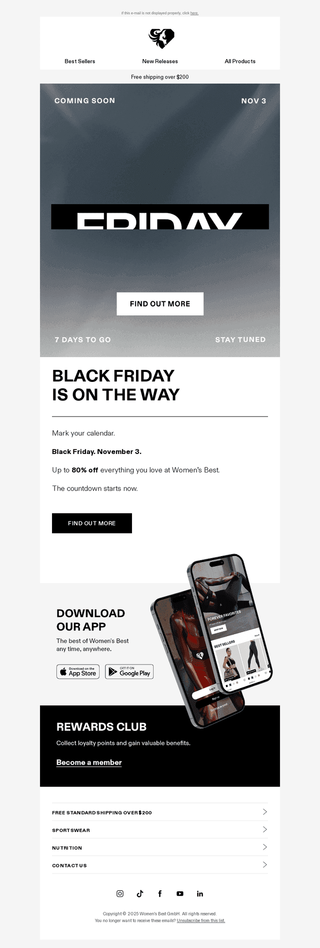 Black Friday is on the way