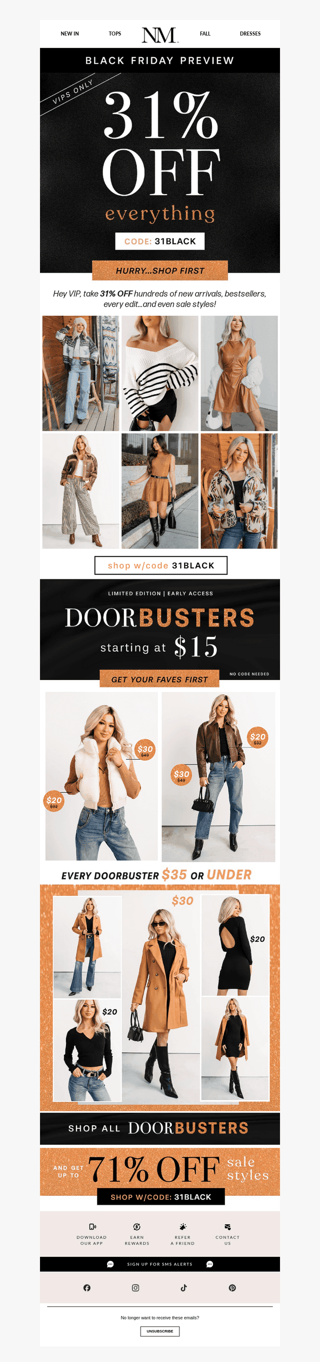 VIPs ONLY: BLACK FRIDAY Preview 🖤🛍️
