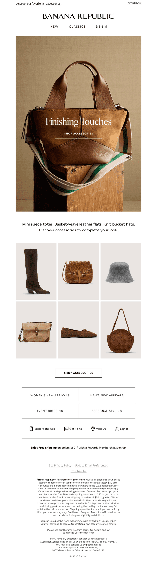 The Accessories Edit