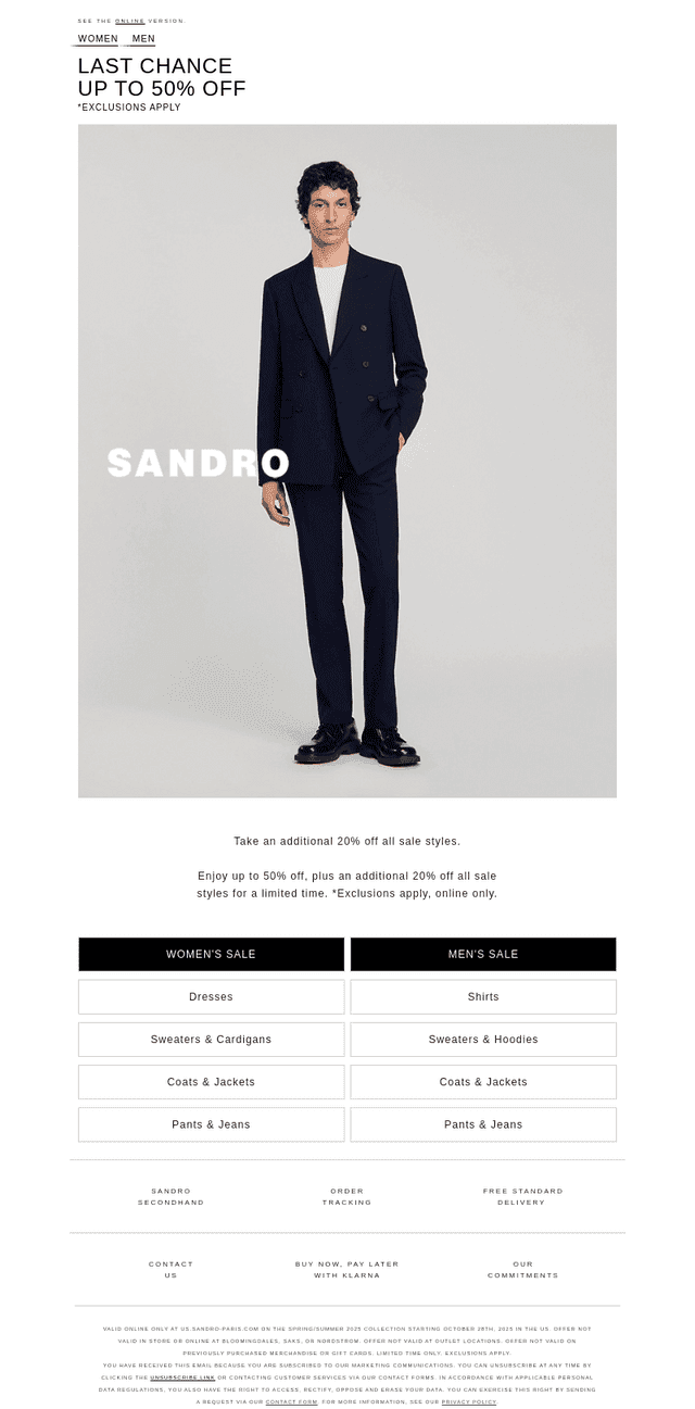 Additional 20% Off Sale Styles