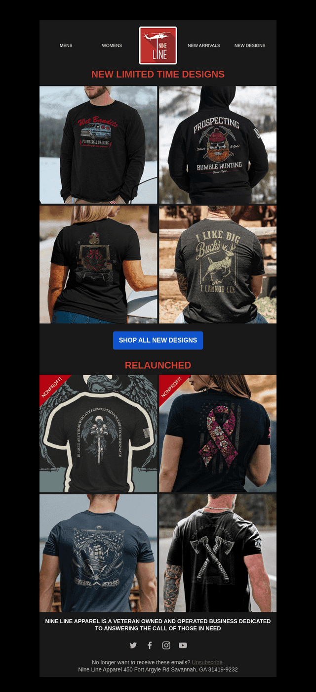 New Designs are Here!