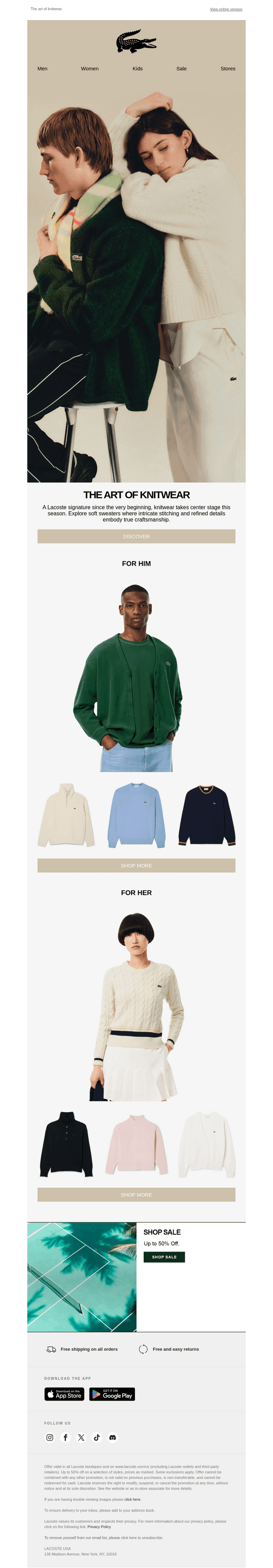 For the Love of Sweaters.