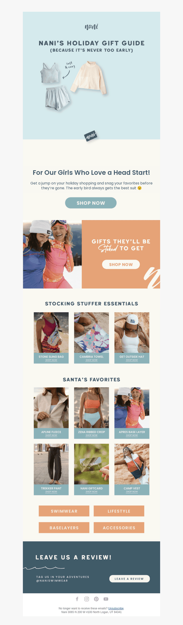 Nani Swimwear email from Tue, Oct 28, 2025