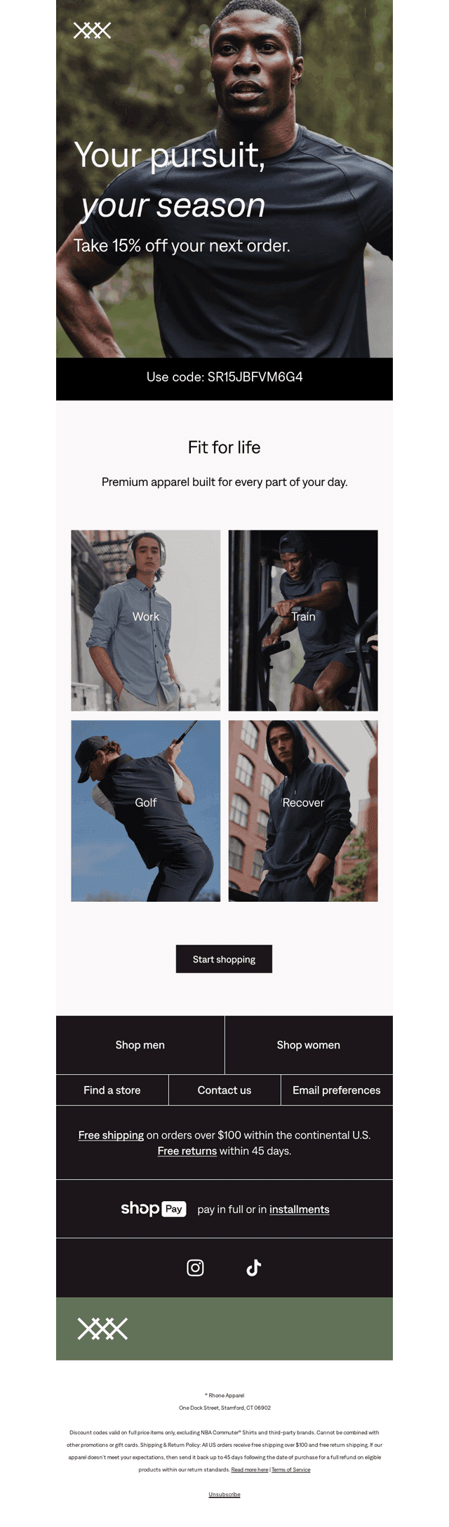 Your 15% off expires tonight