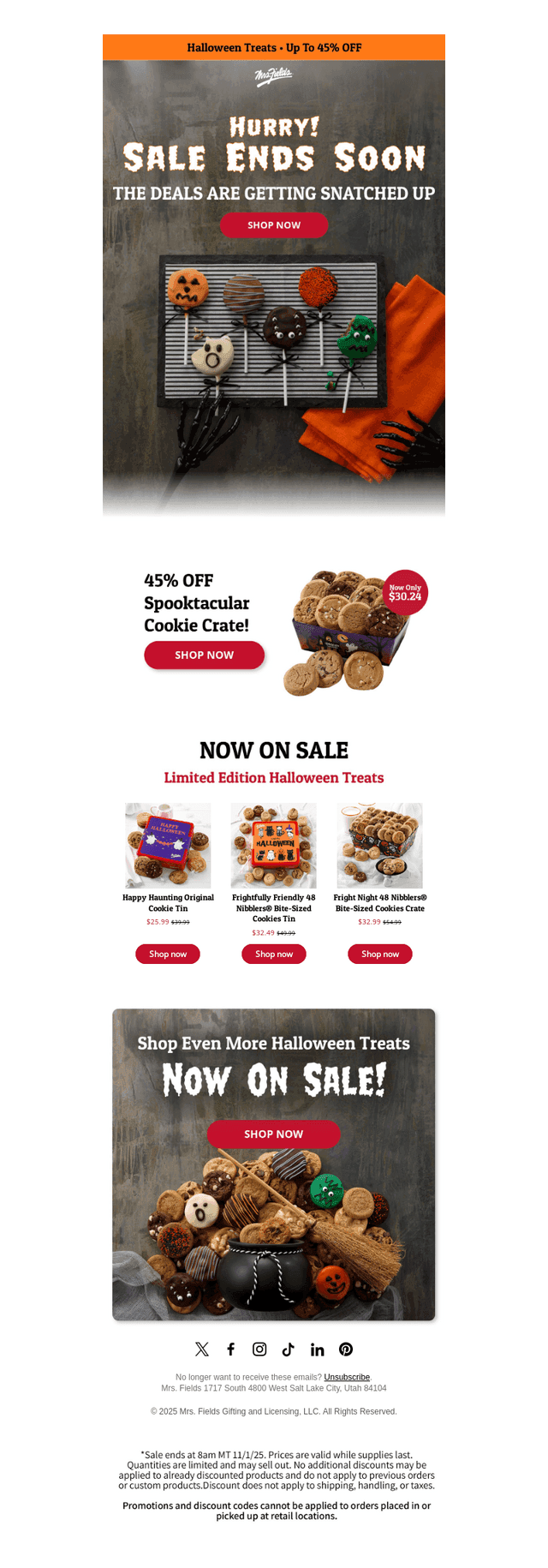 Only A Few Days Left for Spooktacular Savings!