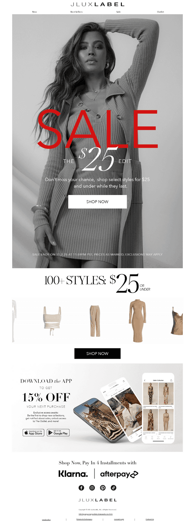 EXCLUSIVE: $25 or Less