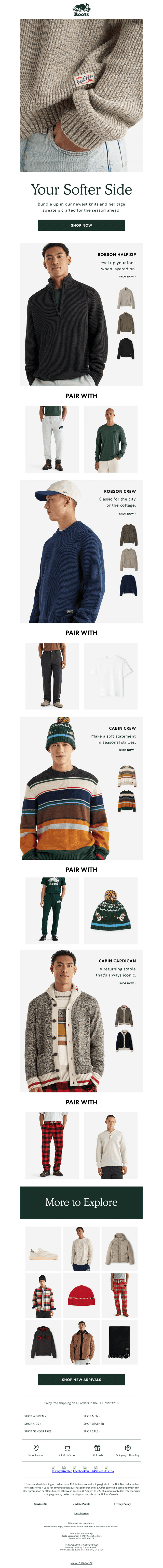 New In: Soft Knits & Heritage Sweaters