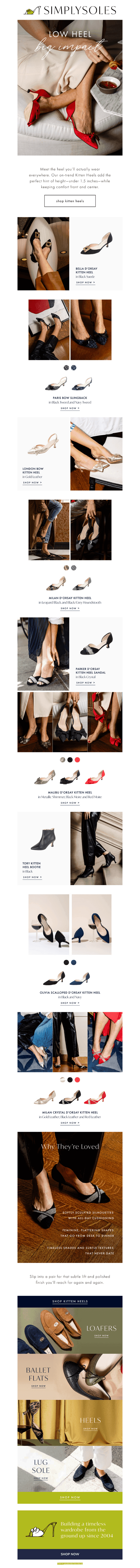 Low Heel, Big Impact