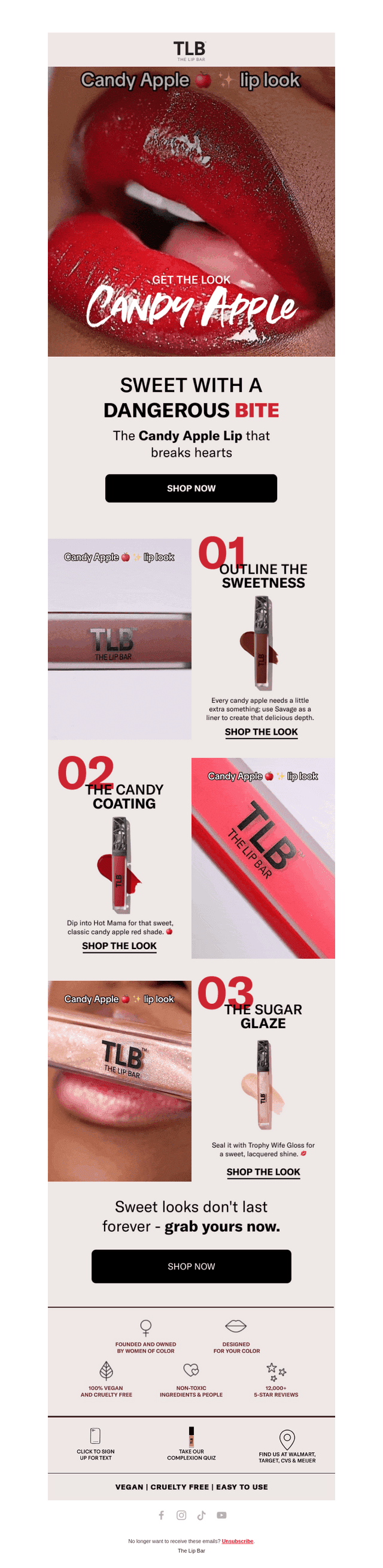 🍎 The Candy Apple lips breaking hearts 💔