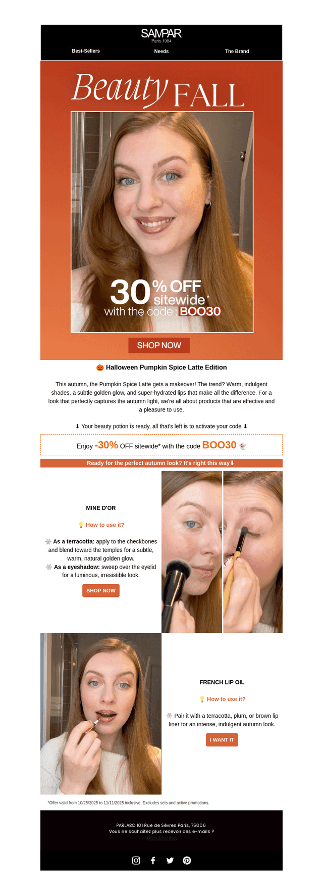 🎃 Beauty witchery: 30% off sitewide