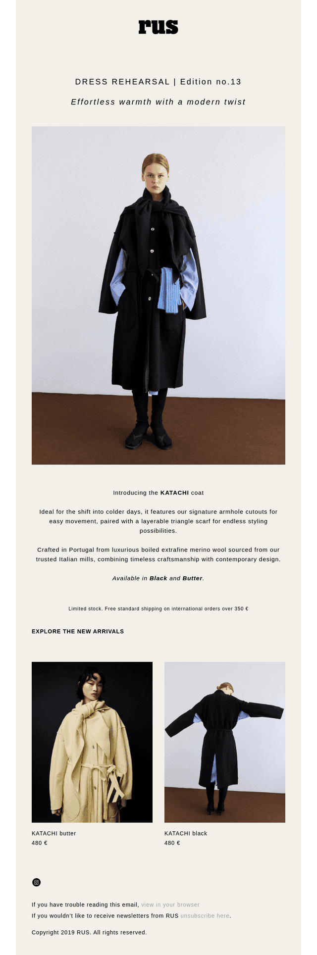 FW25 Katachi Coat | Wrapped in Boiled Wool