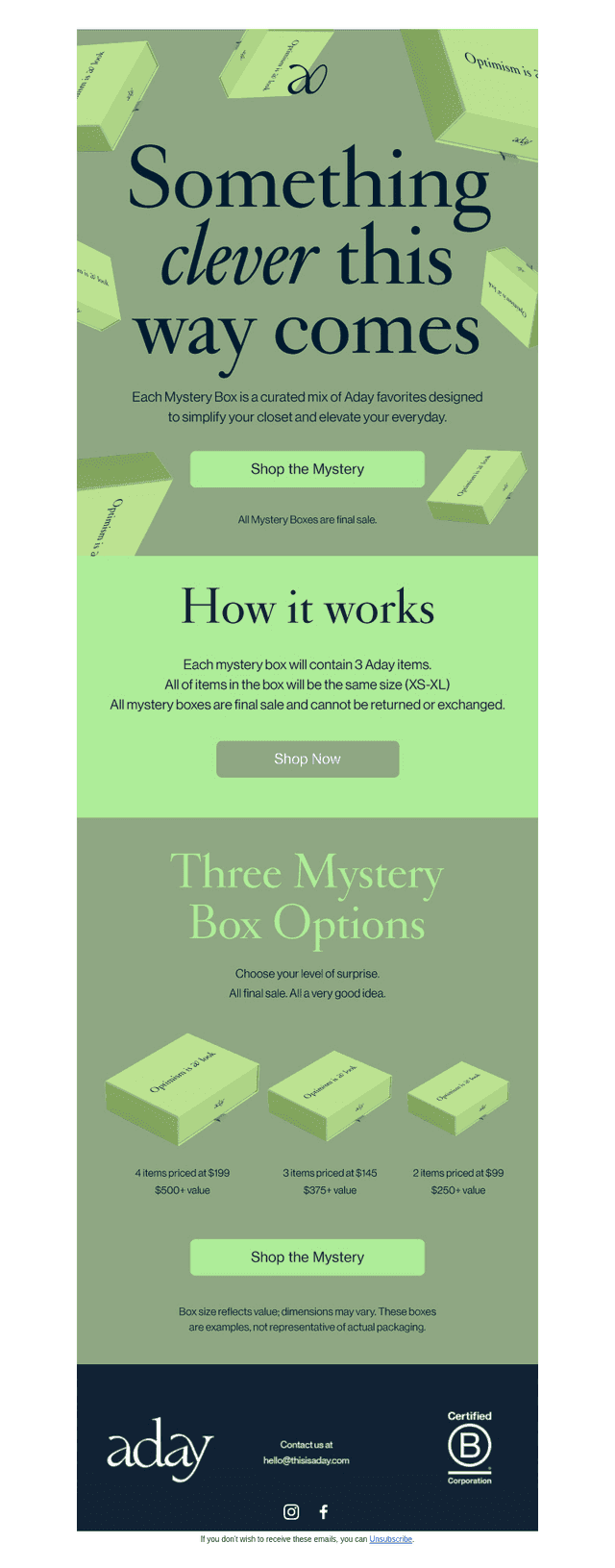 Shop the MYSTERY